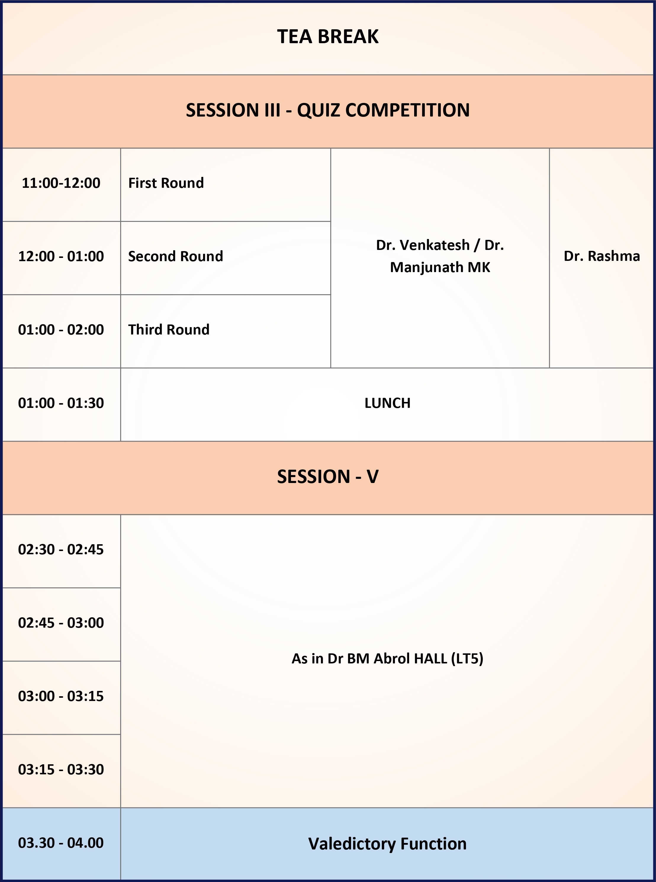 Scientific Program 16